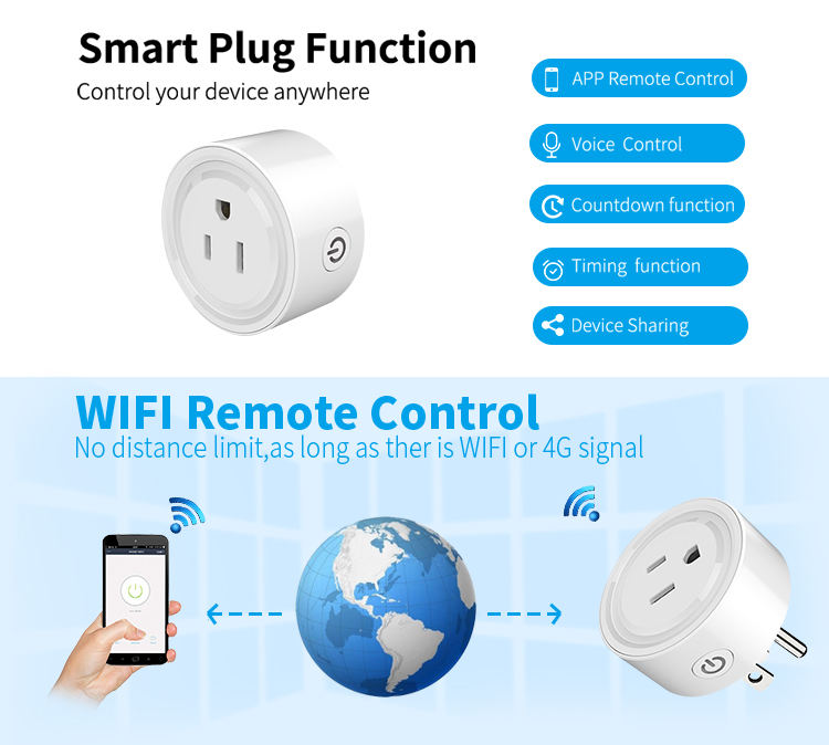 US WiFi Socket Plug