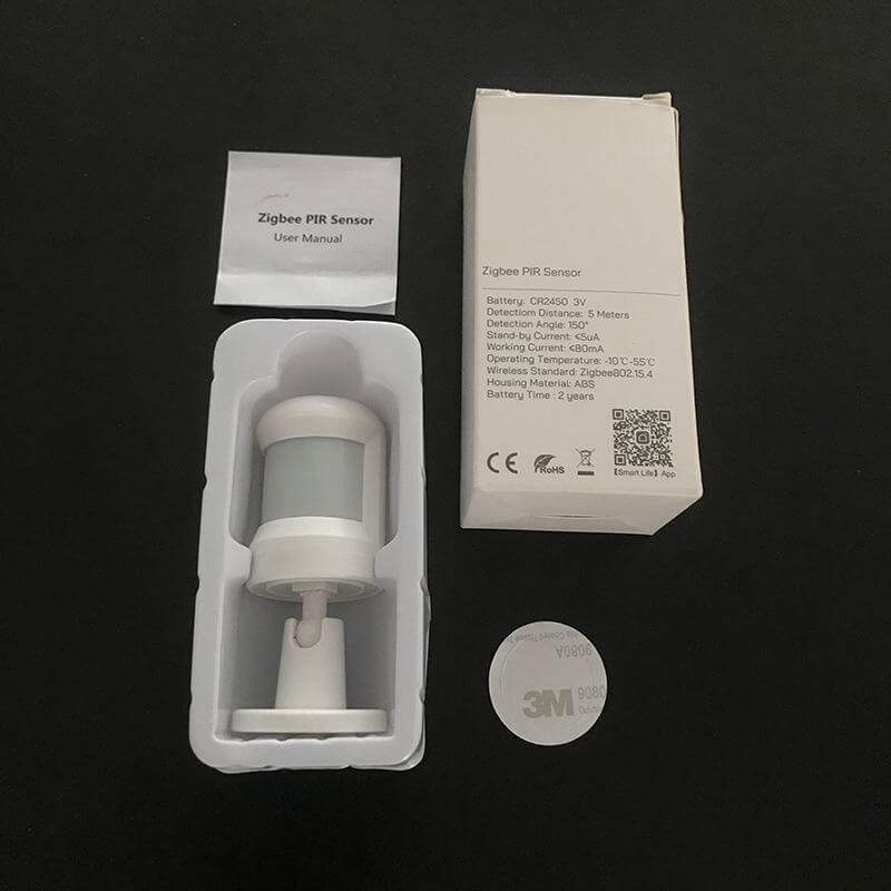 M.DAY Tuya Smart Life Home Security Wifi/Zigbee Pir Motion Sensor