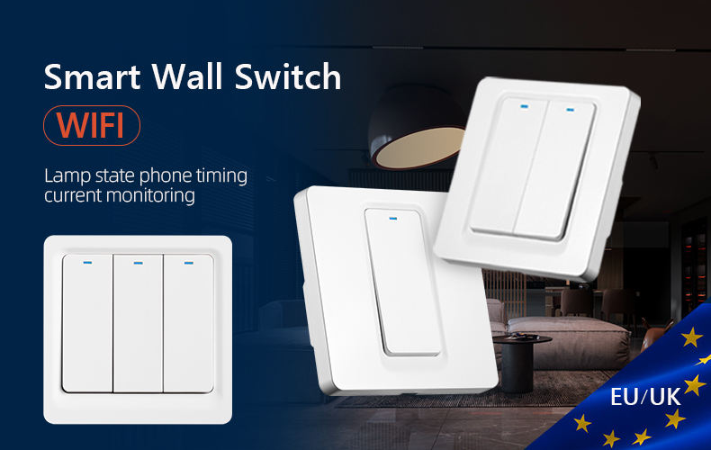 Smart WiFi Button Switch No N Wire