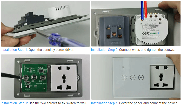 1 gang Smart Switch & Socket