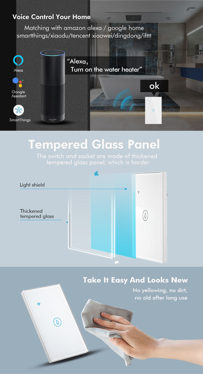 US ZigBee Boiler Smart Switch