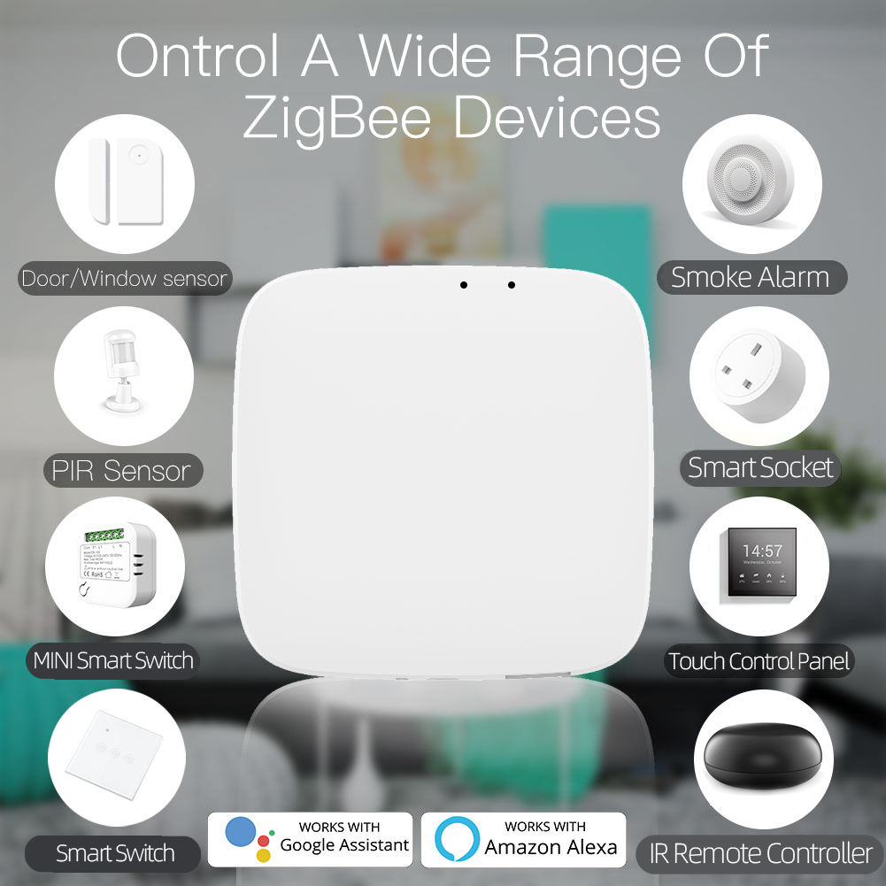 M.DAY home automation products wireless remote control zigbee 3.0 bridge hub smart home switch geteway