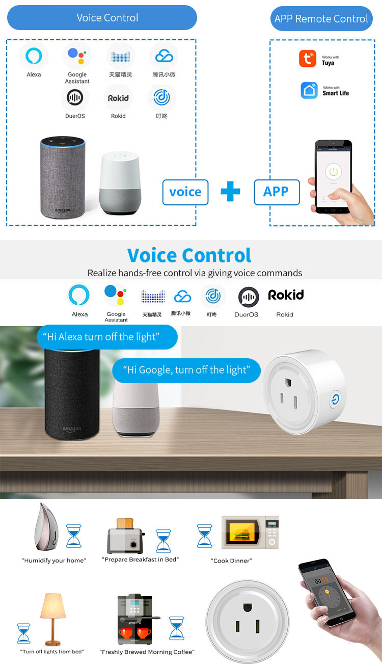 US WiFi Socket Plug