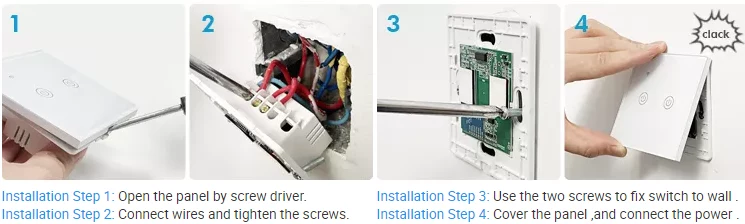 EU Dimmer Smart Switch