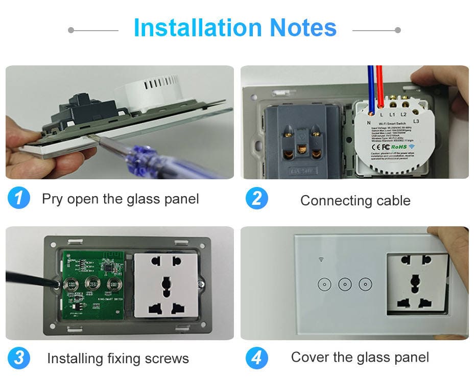 2 gang Smart Switch & Socket