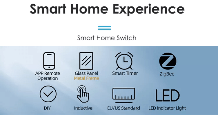 EU/UK ZigBee Curtain Switch