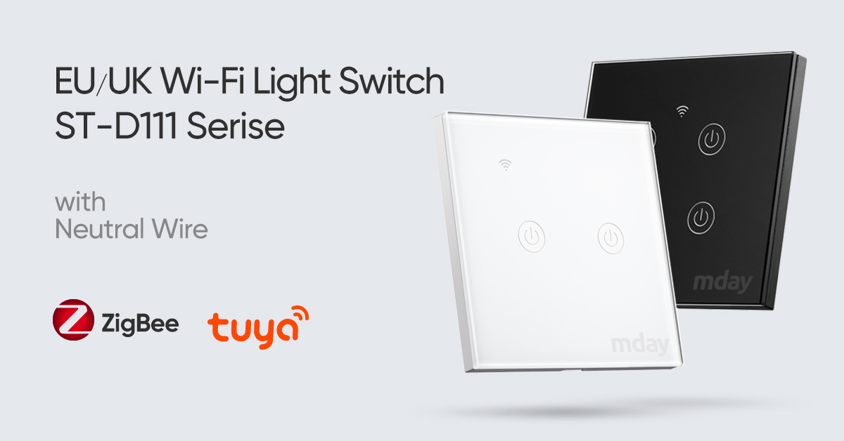 EU/UK Zigbee Light Switch With N Wire