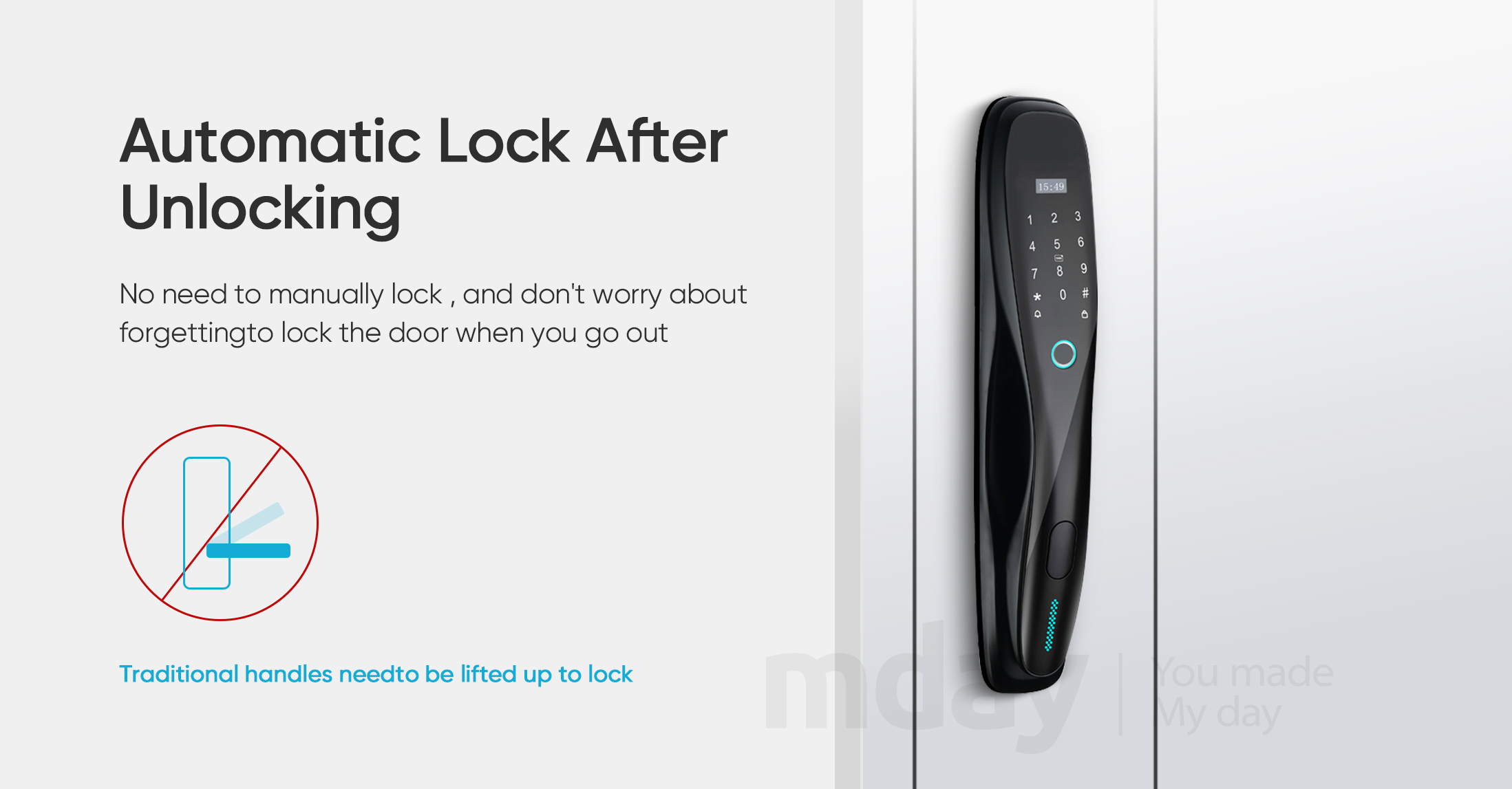 Mdays The East No.1 Smart Automatic Lock